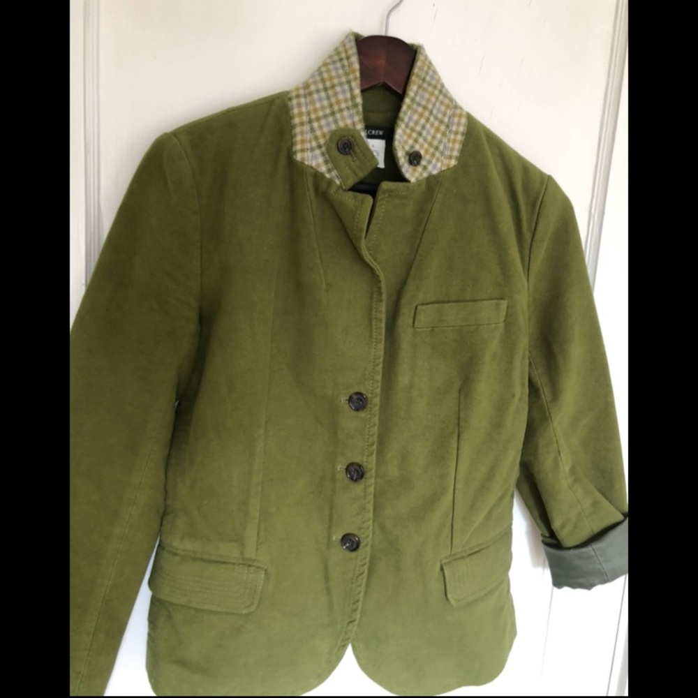 J. Crew Green Blazer